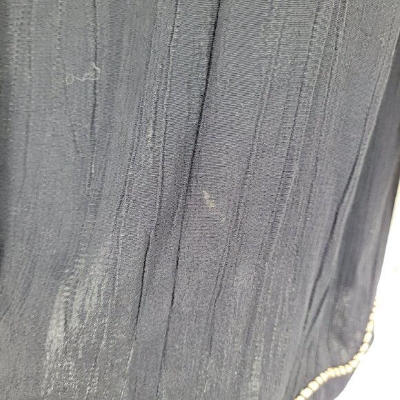 Ilyza New York Womens size 16 Black white button up NWT Deadstock - Picture 7 of 12